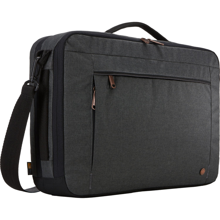 Case logic era 15.6 hybrid briefcase eracv-116-obsidian laptoptas (donkergrijs)