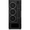 Sharkoon rev300 midi tower behuizing (zwart | 4x usb-a | 1x usb-c | rgb | tempered glass)