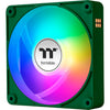 Thermaltake ct120 ex argb sync pc cooling fan racing green (3-fan pack) case fans (groen, 3 stuks, 120 x 120 x 25 mm, pwm)