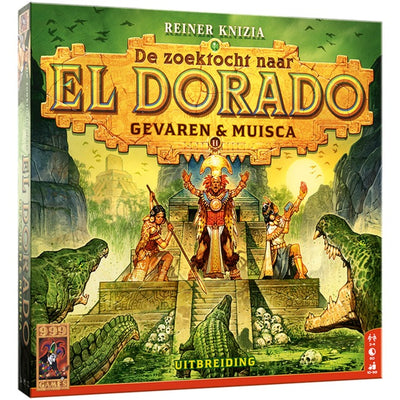 999games 999 games de zoektocht naar el dorado: gevaren muisca uitbreiding bordspel