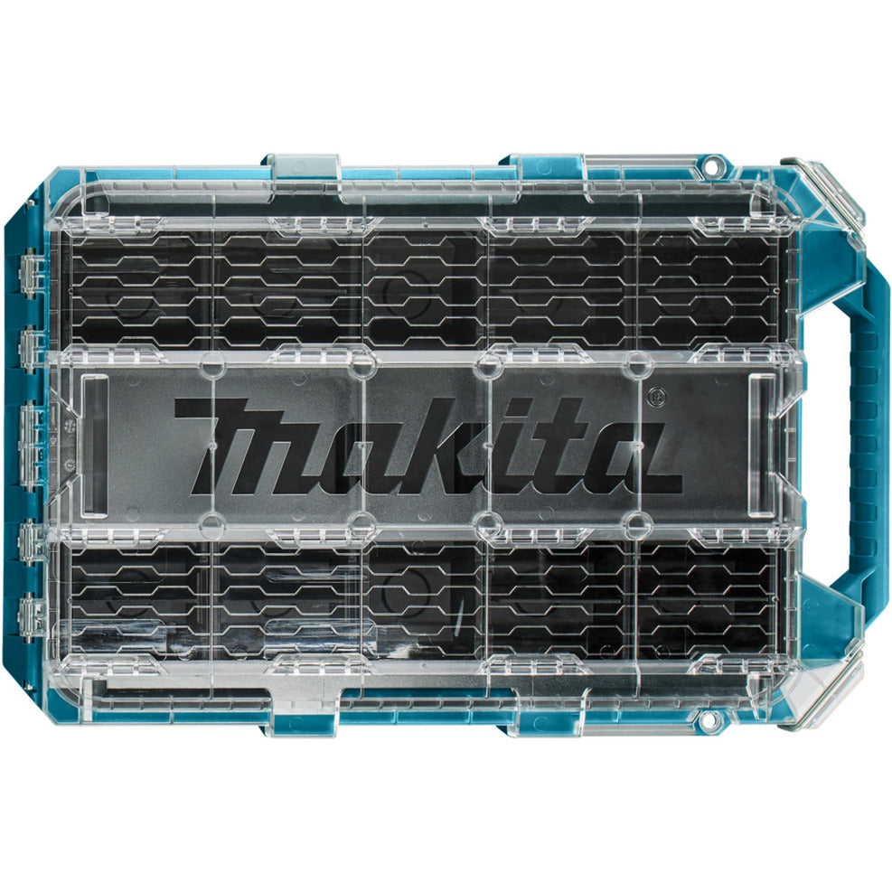 Makita maktrak organizer plat p-91051 gereedschapsbox (blauw zwart)