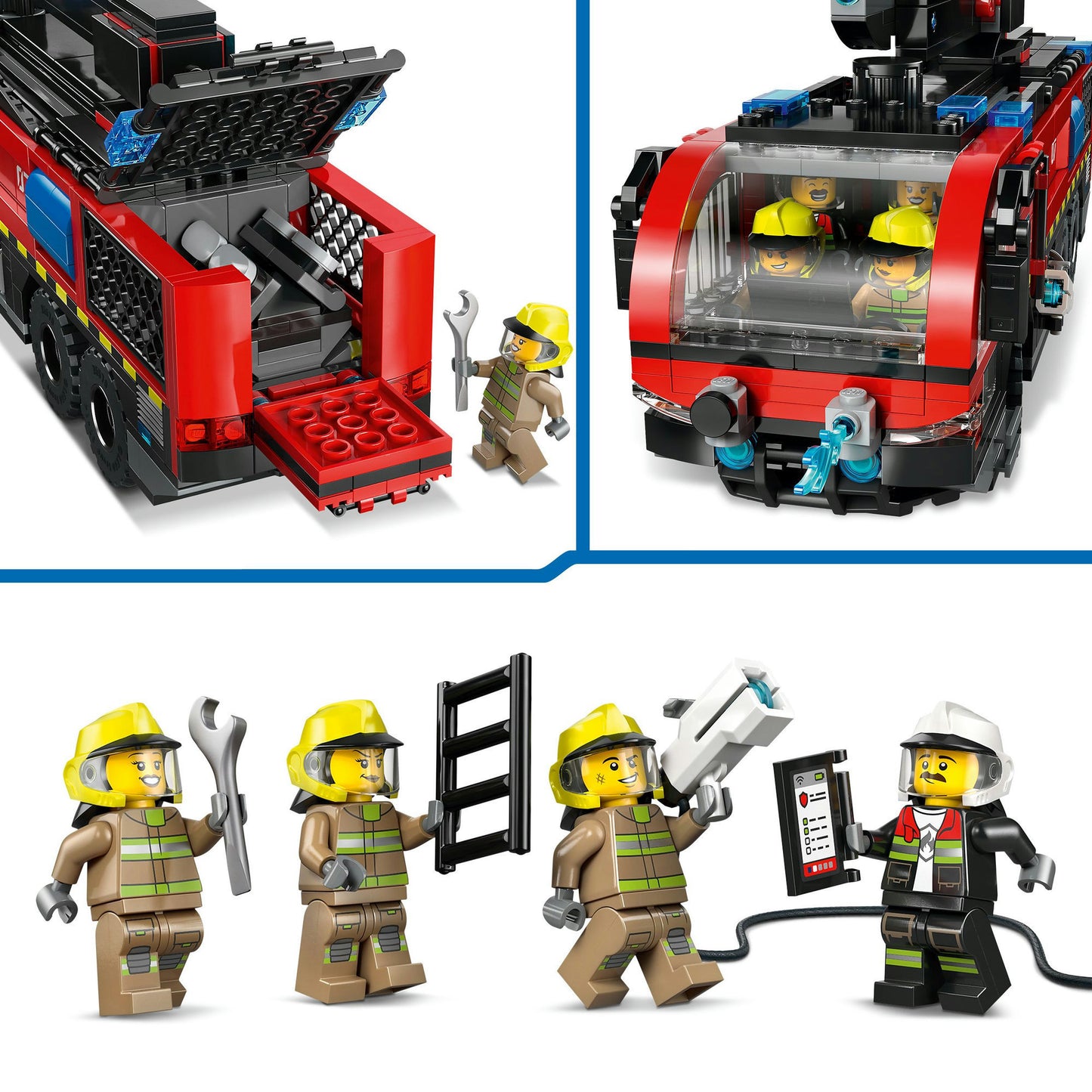 Lego city - luchthaven brandweertruck constructiespeelgoed (60499)