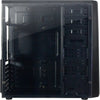 Inter-tech b-42 rgb midi tower behuizing (zwart | 3x usb-a | rgb | window)