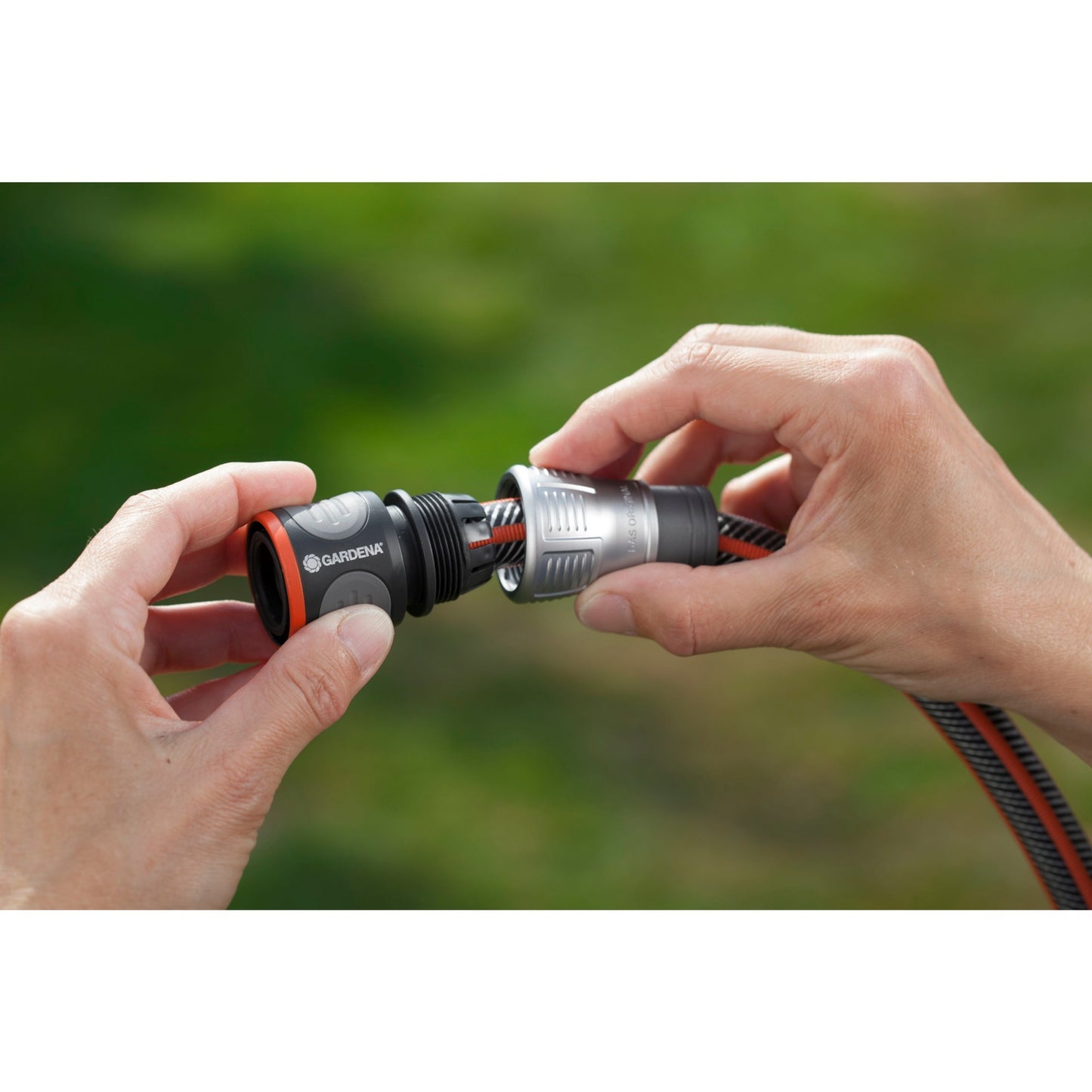 Gardena premium slangstuk 13 mm (1 2 ) - 15 mm (5 8 ) (grijs zilver, 18255-20)
