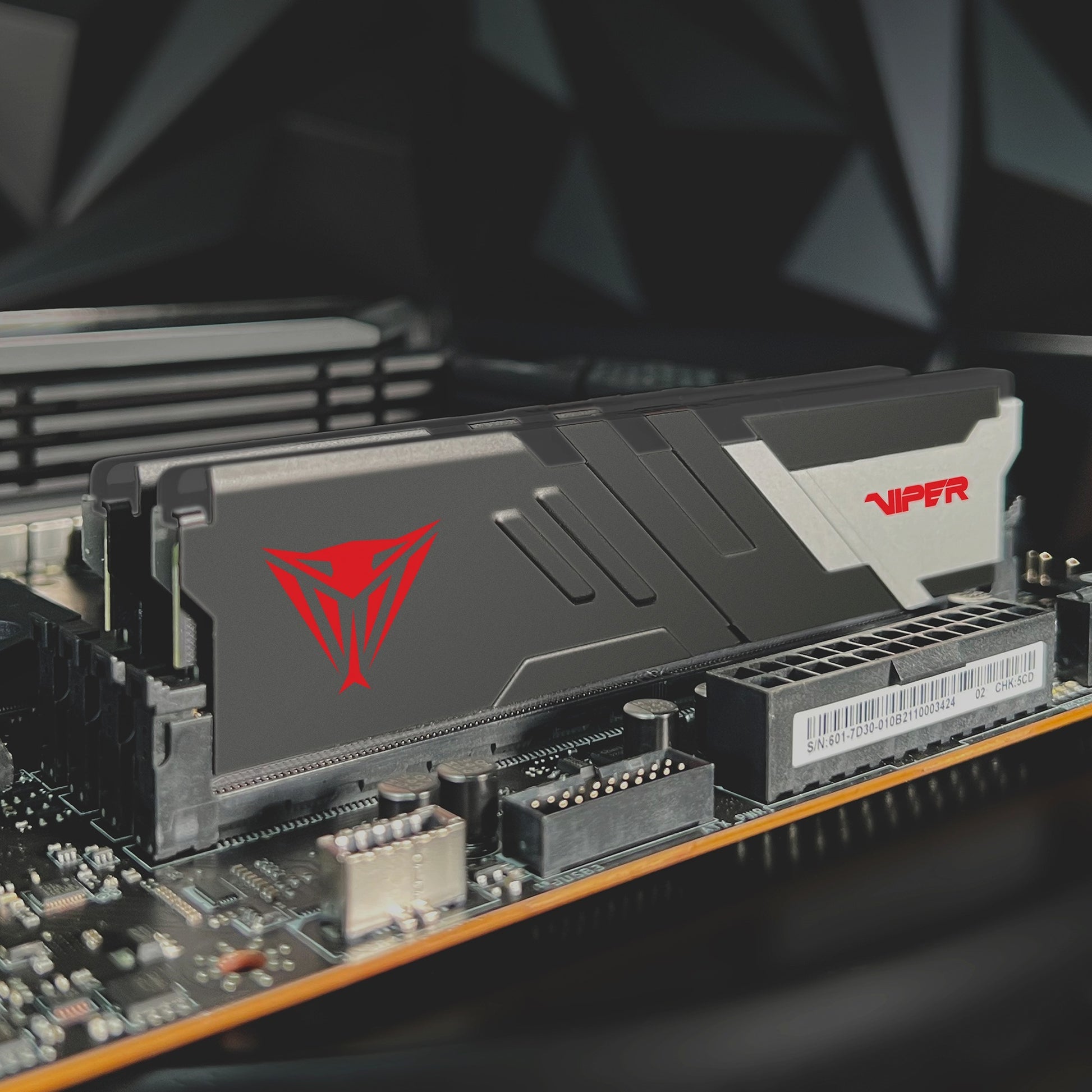 Patriot viper venom 32 gb ddr5-7000 (2x 16 gb) werkgeheugen (zwart, pvv532g700c32k, xmp 3.0)
