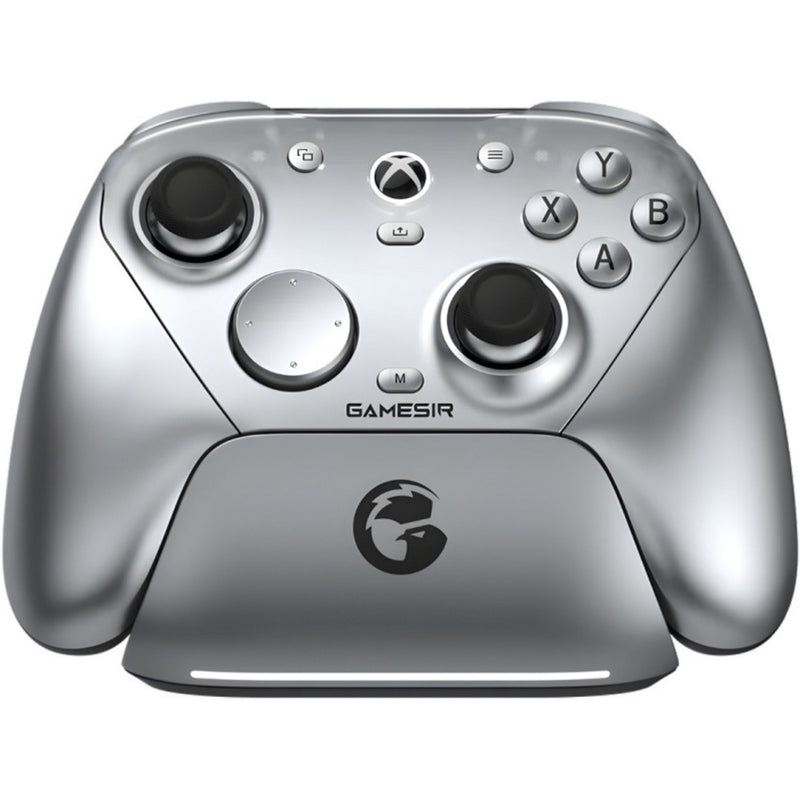 Gamesir g7 pro he tri-mode wireless controller - semi silver (zilver, usb 2,4 ghz bluetooth, xbox series x|s, xbox one, pc, android)