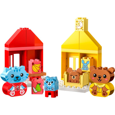 Lego duplo - dagelijkse gewoontes - eten en slapen constructiespeelgoed (10414)