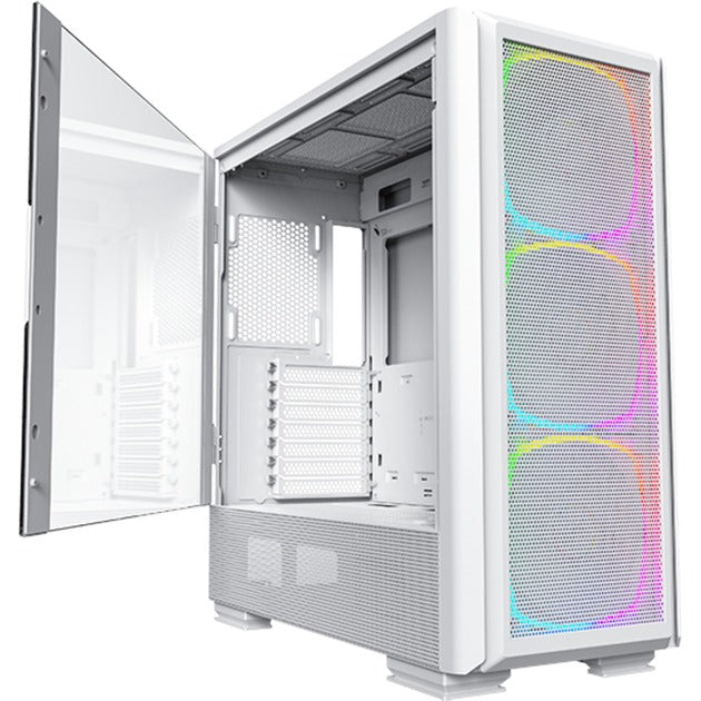 Montech sky two gx midi tower behuizing (wit | 2x usb-a | 1x usb-c | window)