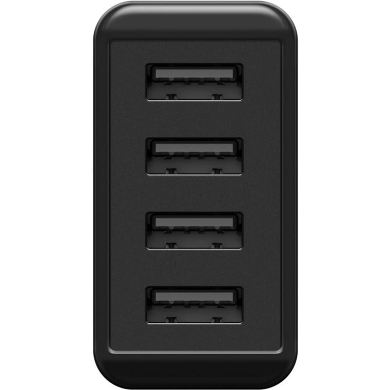 Goobay 4-way usb charger (30 w) (zwart)