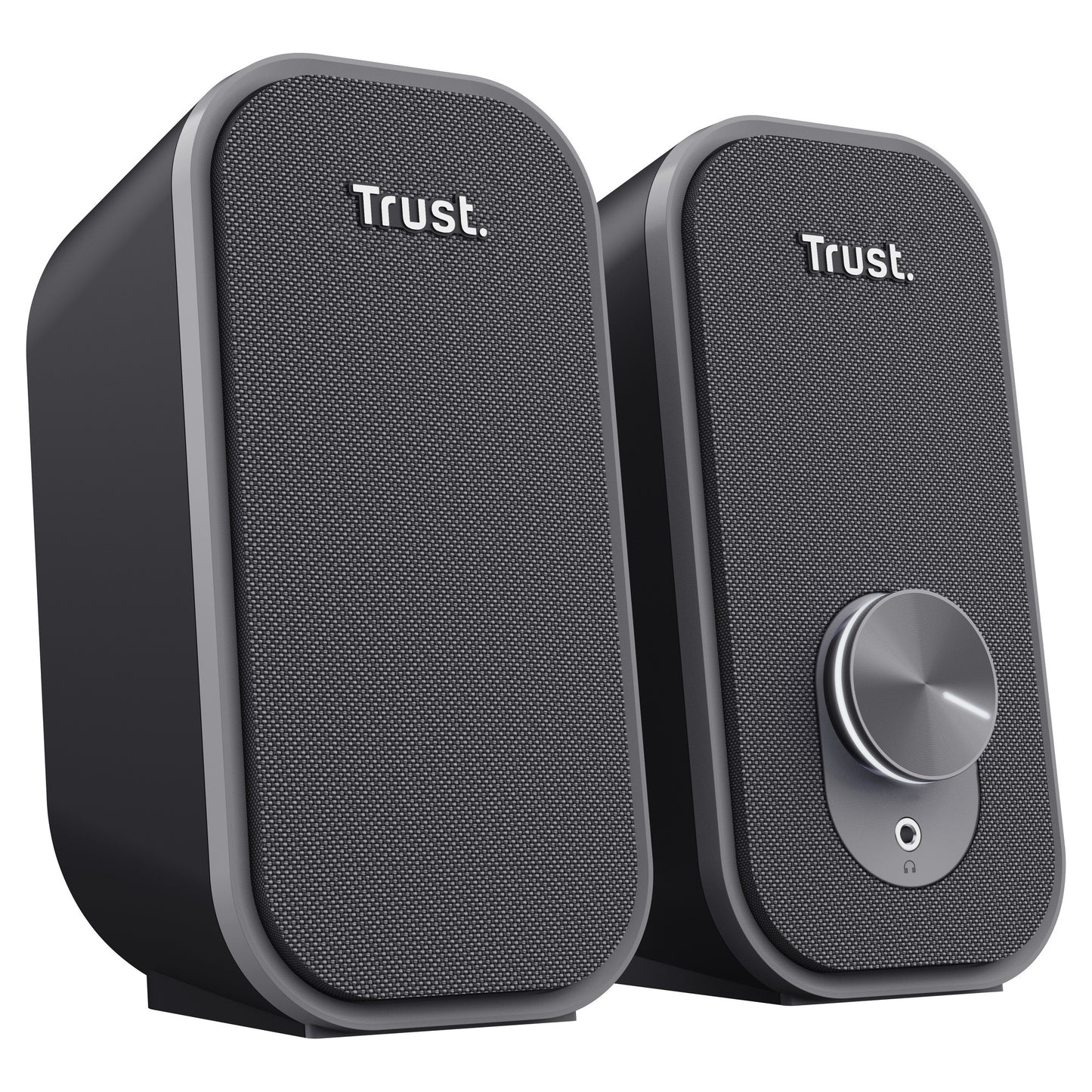 Trust ador 2.0-luidsprekerset pc-luidspreker (zwart grijs)