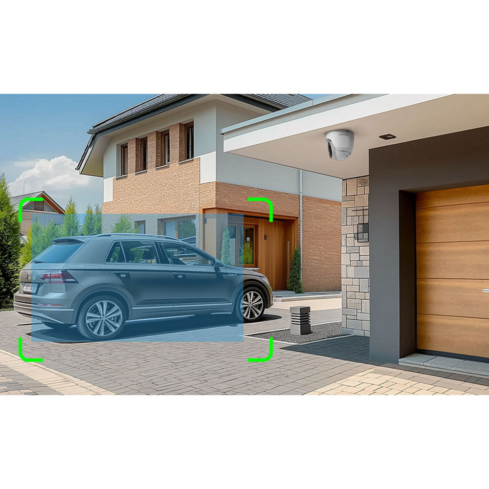 Foscam w5ep, 3k 5mp qhd poe ip camera (wit)