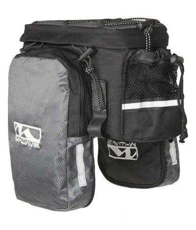 M-Wave Uitklapbare tas Amsterdam 16L zwart grijs