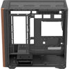 Aerocool b301a mini tower behuizing (zwart | 1x usb-a | 1x usb-c | rgb)
