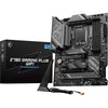 Msi z790 gaming plus wifi socket 1700 moederbord (grijs zwart, raid, 2.5 gb-lan, wi-fi 6e, bt, sound, atx)