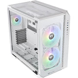 Thermaltake view 51 tg snow argb edition midi tower behuizing (wit | 4x usb-a | 1x usb-c | rgb | window) - afbeelding 1