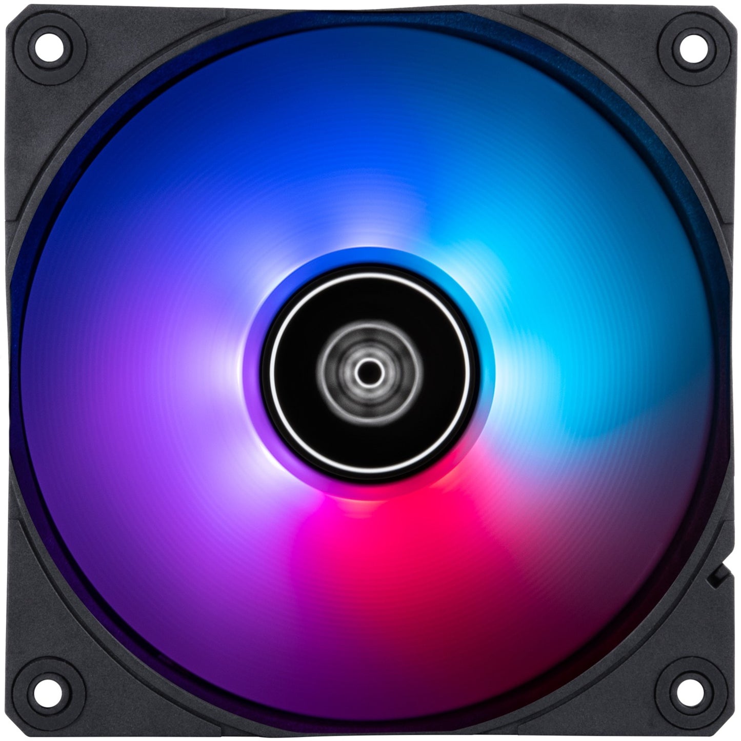 Silverstone shark force 120 argb case fan (zwart, 120 x 120 x 25 mm, pwm)