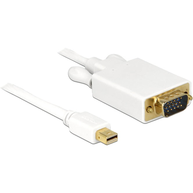 Delock mini displayport > vga adapter (wit, 1 meter)