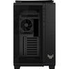 Asus tuf gaming gt502 horizon argb midi tower behuizing (zwart | 3x usb-a | 1x usb-c | tempered glass)