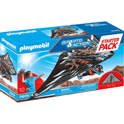 Playmobil sports action - starterpack deltavlieger constructiespeelgoed (71079)