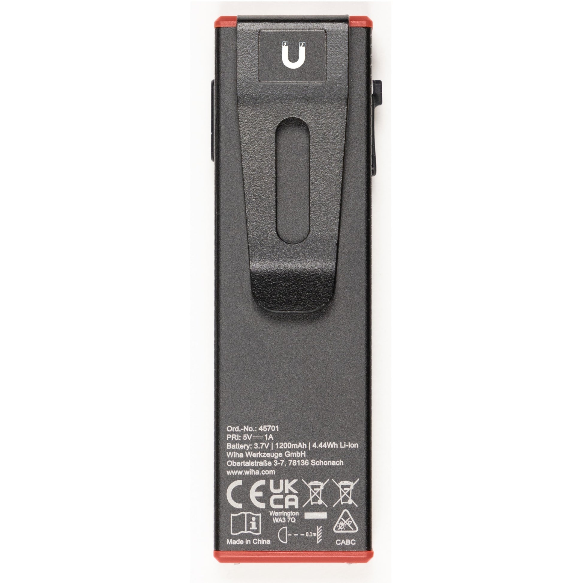 Wiha handlamp 800 lm werklamp (zwart, 60 - 800 lm)