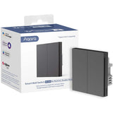 Aqara smart wall switch h1 dubbele schakelaar (antraciet, zigbee 3.0) - afbeelding 1