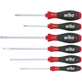 Wiha schroevendraaierset softfinish 7153 (zwart rood) - afbeelding 1