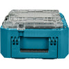 Makita maktrak organizer compact p-91067 gereedschapsbox (blauw zwart)
