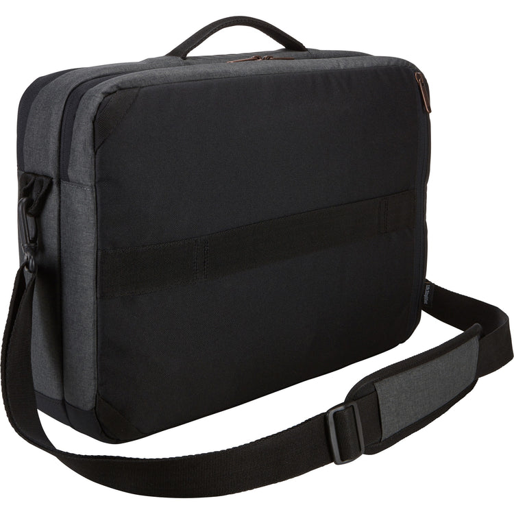 Case logic era 15.6 hybrid briefcase eracv-116-obsidian laptoptas (donkergrijs)