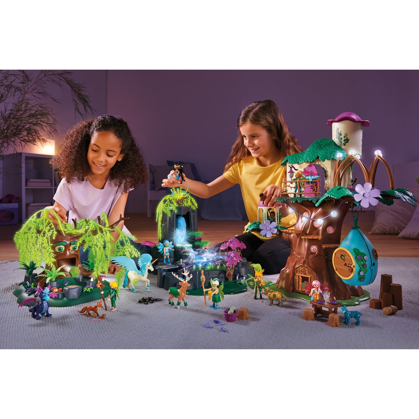 Playmobil ayuma - boom der wijsheid constructiespeelgoed (70801)
