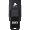 Corsair flash voyager slider x1 usb 3.0 128 gb usb-stick (zwart, cmfsl3x1-128gb)