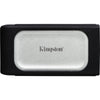 Kingston xs2000 portable 4 tb externe ssd (zilver zwart, sxs2000 2000g, usb-c 3.2 (20 gbit s))