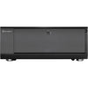 Silverstone sst-gd10b htpc behuizing (zwart | 2x usb-a)