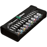 Wera 8100 sa 11 zyklop metal-ratelset, 28‑delig gereedschapsset (omschakelpal, 1 4 -aandrijving) - afbeelding 2