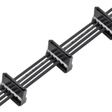 Silverstone sst-cp06-e4, 1x 15-pin-sata > 4x 15-pin-sata kabel - afbeelding 3