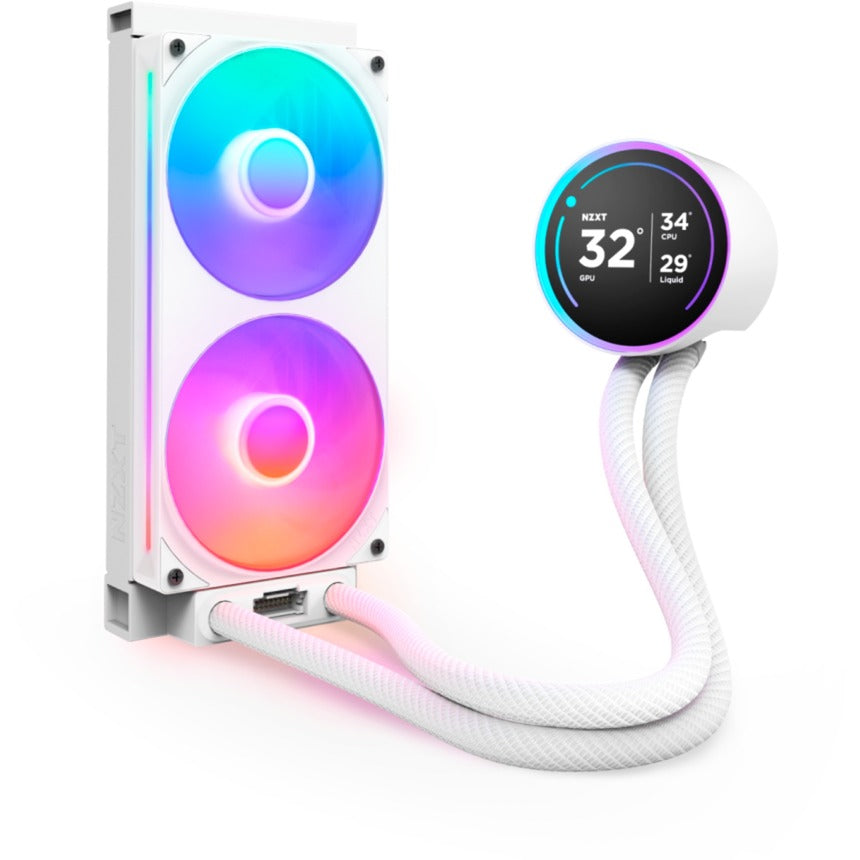 Nzxt kraken elite 240 rgb waterkoeling (wit)