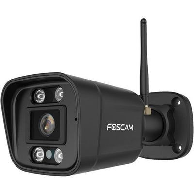 Foscam v5p, 3k 5mp dual-band wifi camera met geluid- en lichtalarm (zwart)
