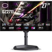 Cooler master tempest gz2711 27 gaming monitor (zwart, 240 hz, hdmi, displayport, usb type c, audio, freesync premium) - afbeelding 1