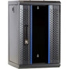 Dsi 10 inch 9u serverkast met glazen deur server rack