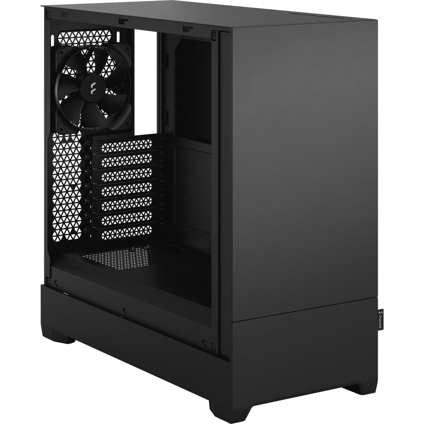 Fractal design pop silent black tg clear tint midi tower behuizing (zwart | 2x usb-a | tempered glass)