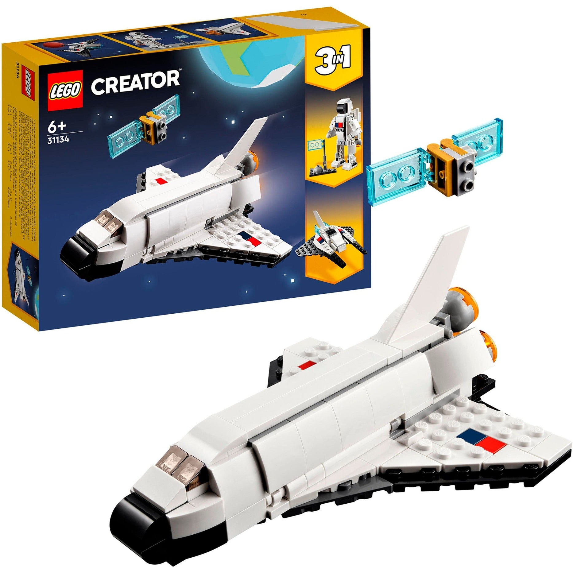 Lego creator 31134 3in1 space shuttle