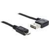 Delock cable easy-usb 2.0-a naar micro-usb-b kabel (1 meter)
