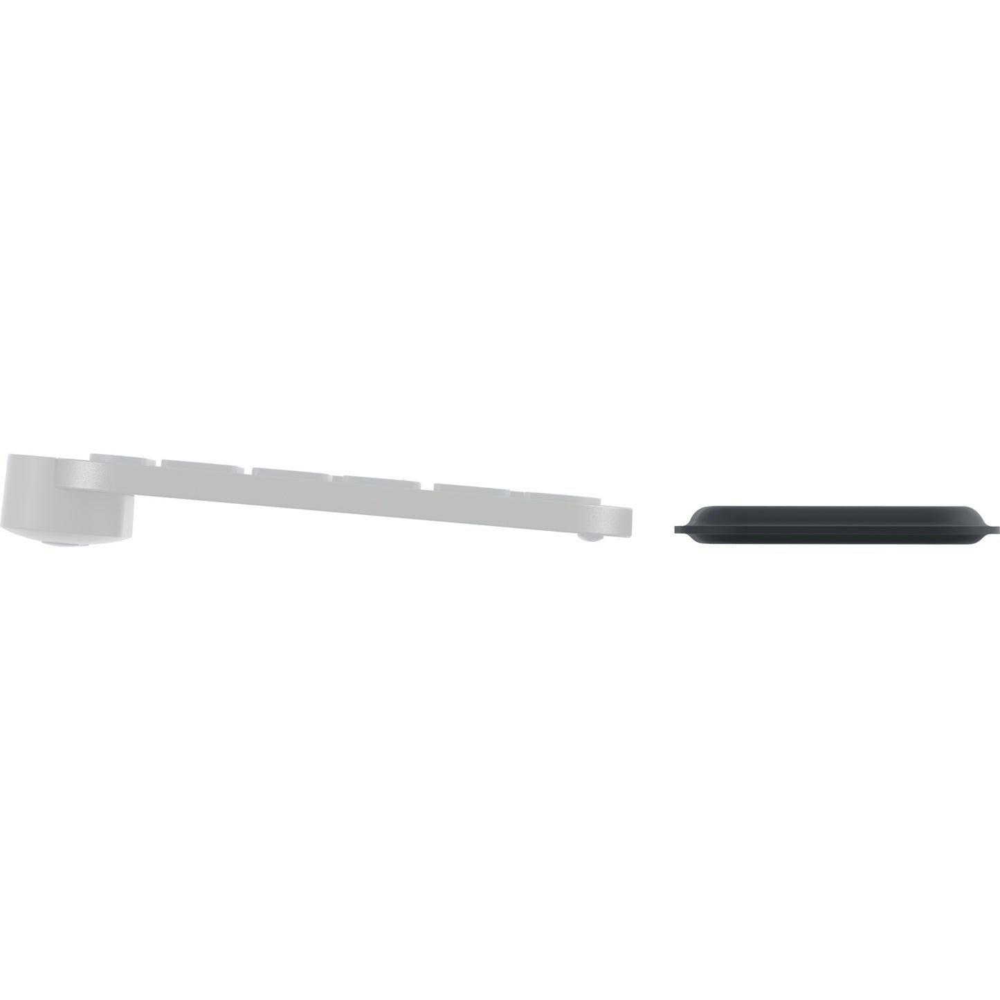 Logitech mx palm rest polssteun (zwart, 956-000001)