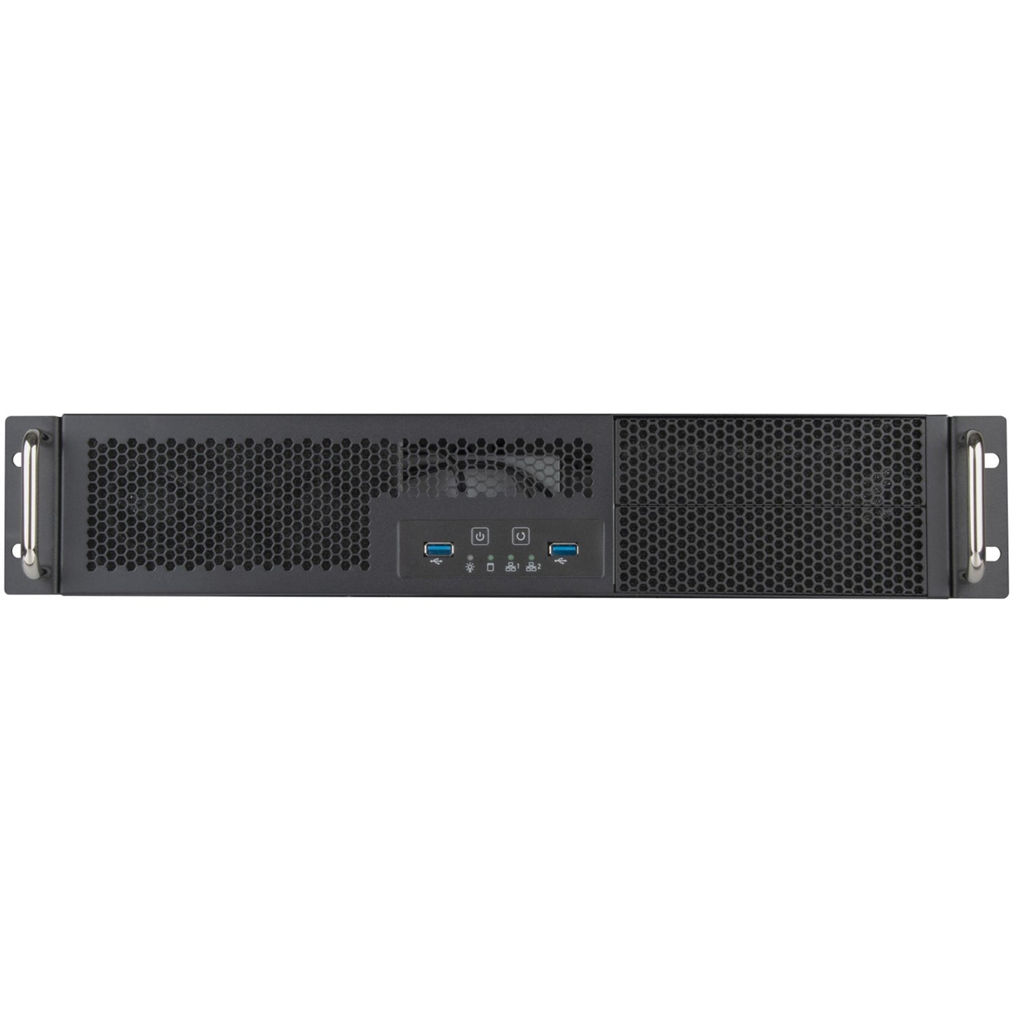 Silverstone rm23-502-mini rack behuizing (grijs zwart)