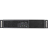 Silverstone rm23-502-mini rack behuizing (grijs zwart) - afbeelding 2