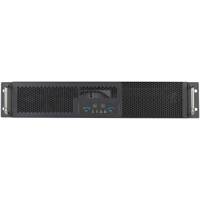Silverstone rm23-502-mini rack behuizing (grijs zwart)