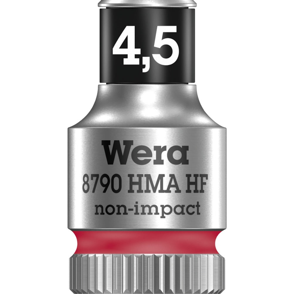 Wera belt a 1 zyklop doppen set dopsleutel (zwart, 10-delig, met vasthoudfunctie, met 1 4 -aandrijving)