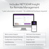 Netgear wax620 - ax3600 dual band poe + multi-gig access point (wit, wifi 6)