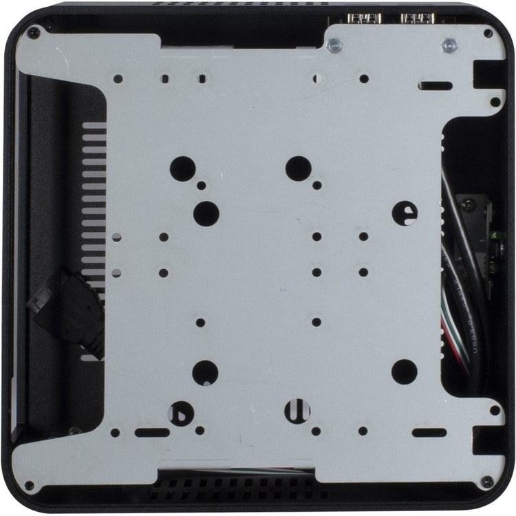 Inter-tech itx a80 htpc behuizing (zwart | 2x usb-a)