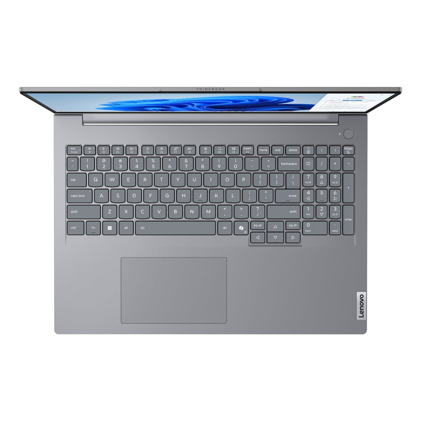 Lenovo thinkbook 16 g8 ial (21sk00ebmh) 16 laptop (grijs | core ultra 5 135h | arc graphics |16 gb | 512 gb ssd)