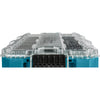 Makita maktrak organizer medium p-91045 gereedschapsbox (blauw zwart)